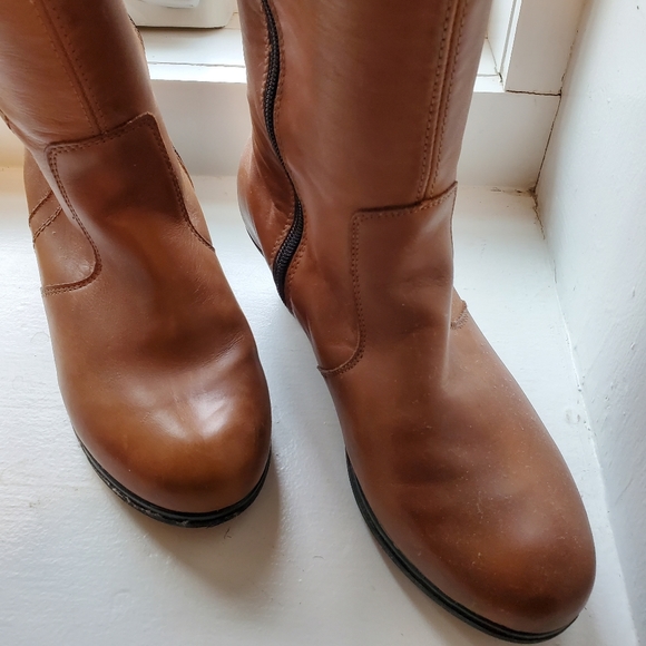 Remonte Dorndorf tall brown leather boots nwot - Picture 2 of 6